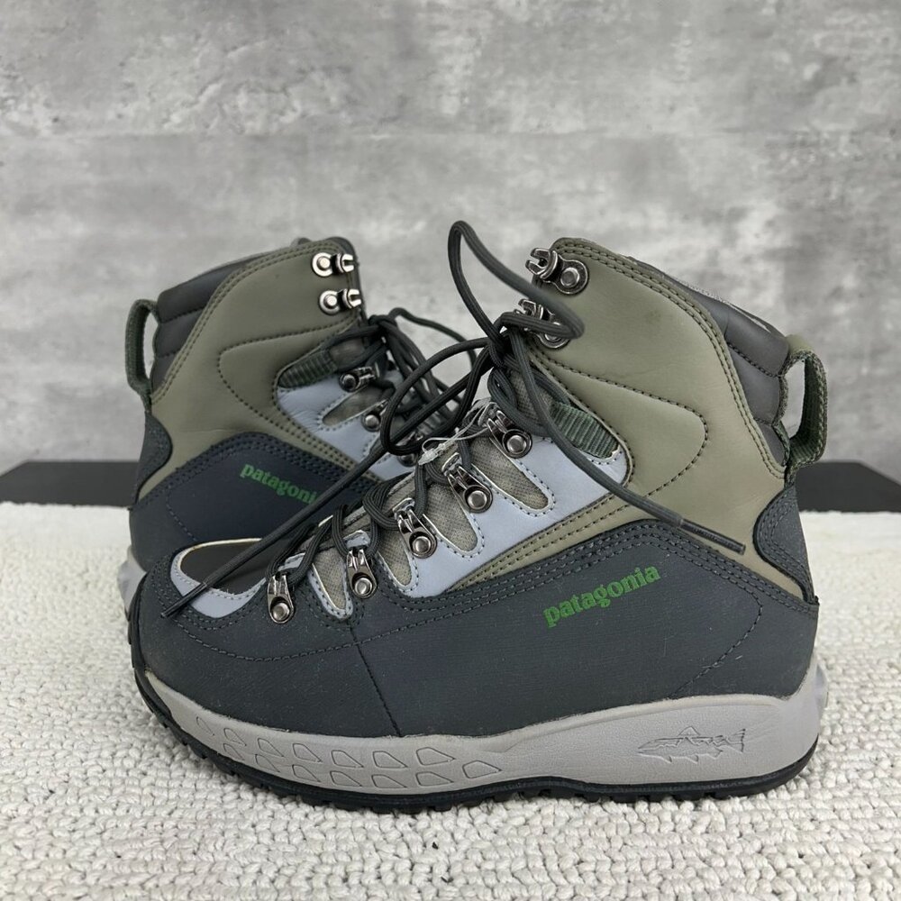 Patagonia Ultralight Wading Boots Womens 5 Fishing Hiking Outdoor‎ Grey Gray